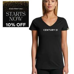 WORDMARK Bevel Black Tee