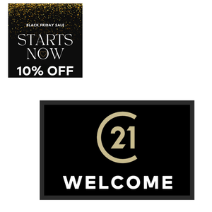 C21 WELCOME Door Mat – Make a Strong First Impression