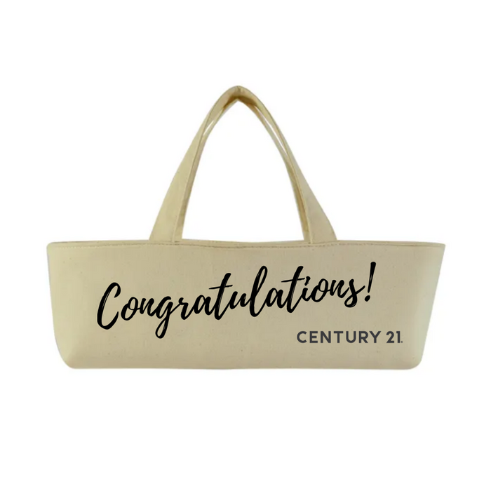 CONGRATULATIONS Zippered Wine Cooler Bag