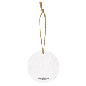 BLOOMIN® CIRCLE SHAPED PLANTABLE HOLIDAY ORNAMENT