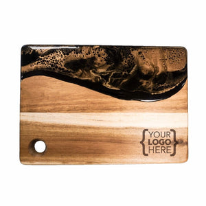 Resin Small Cheese Board - Your Logo/Name