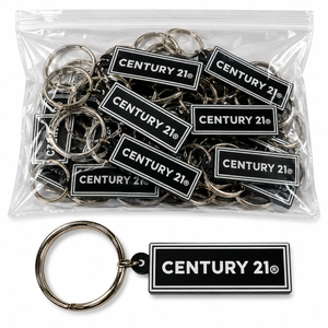 CENTURY 21® 2D Frame Keyring, Bag of 20 pcs