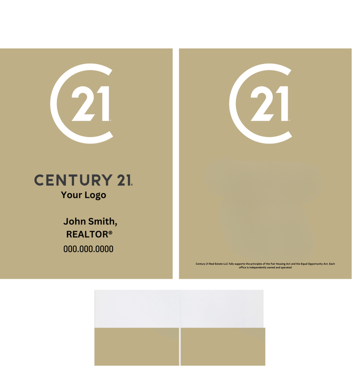 Relentless 12pt Pocket Folder EXCLUSIVE - Personalized (starting at only 25 pcs)