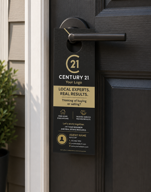 Door Hanger printed on 1 side | Personalized