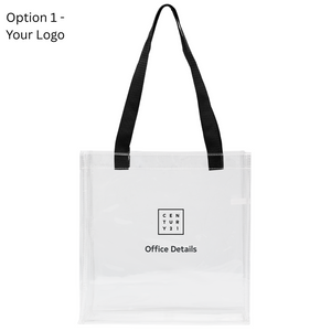 Stadium Clear Tote - Personalized with Free Shipping