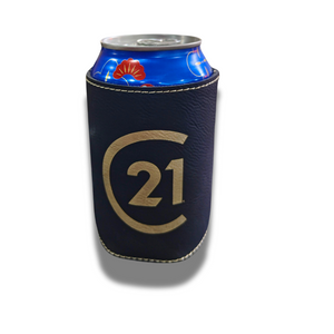 Vegan Leather Seal Can Cooler - ON SALE