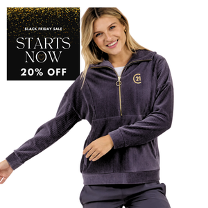 Corded 1/4 Zip Pullover - NEW