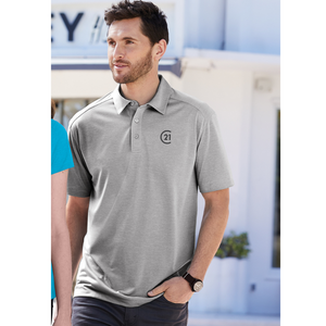 Trends Mens Silver Polo