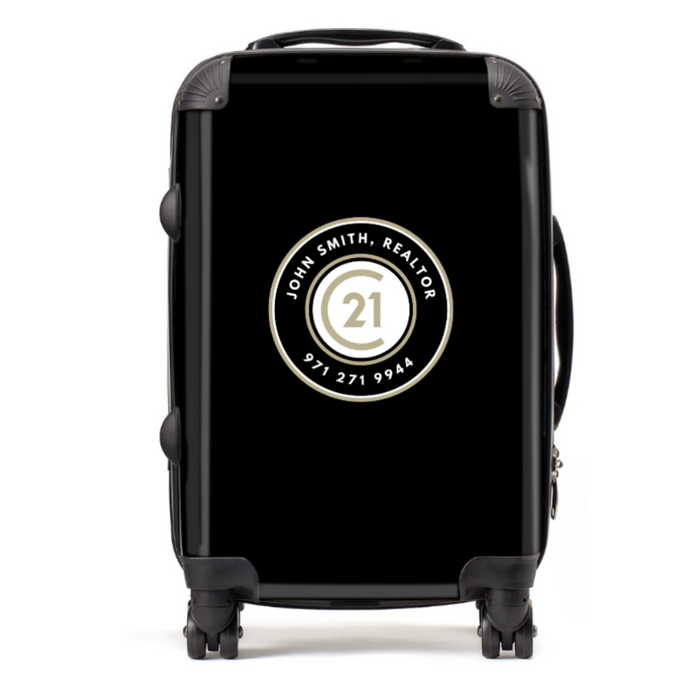 Seal Circle Personalized Luggage - Cabin Size