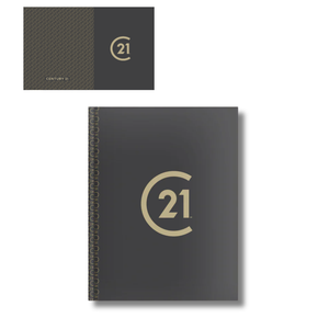 Unibind C21 Pattern Hard Lay Flat Presentation Books  x 10 pcs