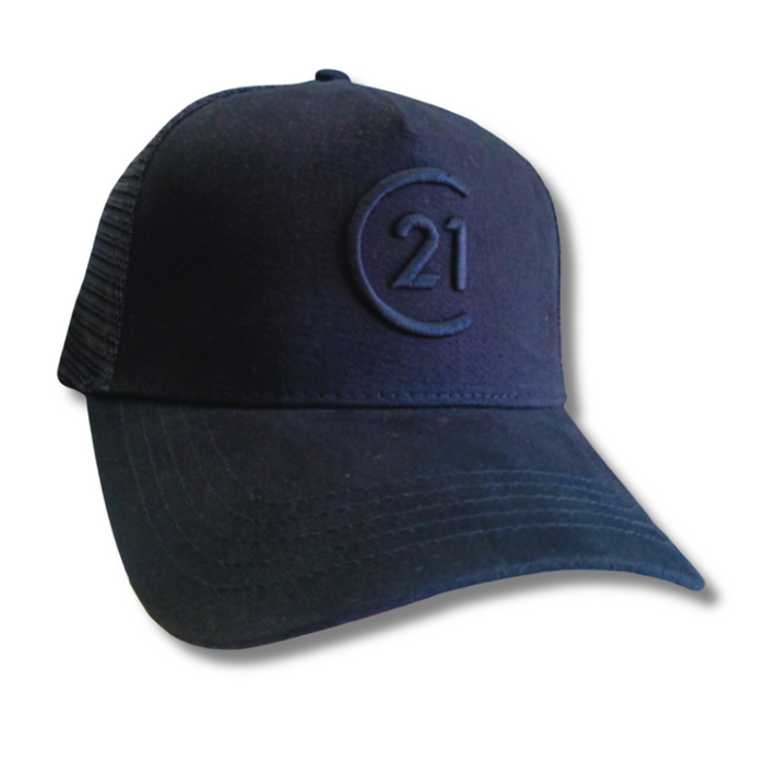 Seal Black Trucker Hat