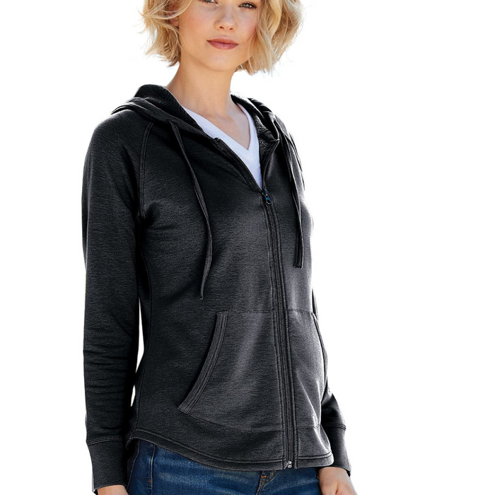 Cashmere Full Zip Hooded Sweatshirt