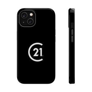 Magnetic C21 Black Case for iPhone 14 and above