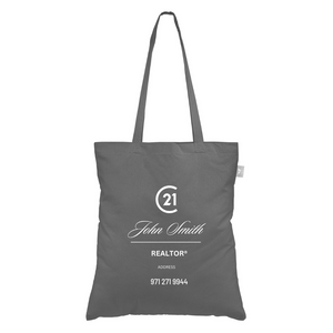 Geo 5oz Recycled Cotton Tote - Personalized with FREE SHIPPING