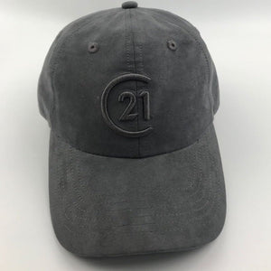 Seal Grey Suede Hat