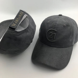 Seal Grey Suede Hat