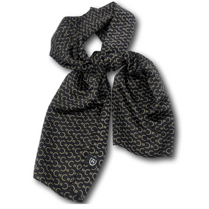 Obsessed Black C21 Pattern Scarf Long