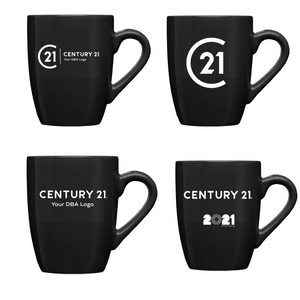 12oz Ceramic Bistro Mug - Personalized with Free Shipping