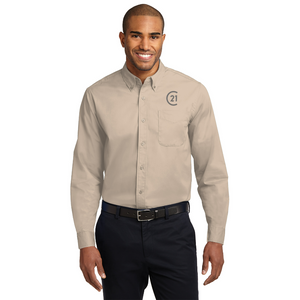 Port Authority® Long Sleeve Easy Care Shirt - Personalized