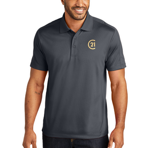 DBA Embroidery - Mens Obsessed Diamond Jacquard Polo