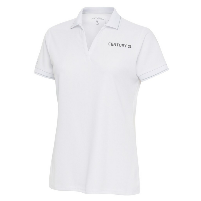 Generation Ladies White/Silver Polo - Close Out