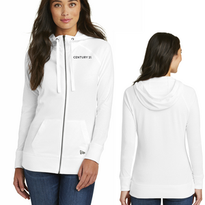 Ladies Sueded Cotton Full Zip Hoodie - Century 21 Promo Shop USA