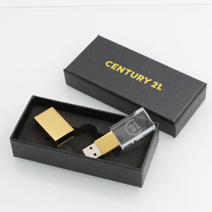 Crystal USB 4GB - Gift Boxed