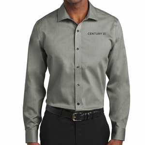 Oxford Slim Fit Pinpoint Non-Iron Shirt - Personalized