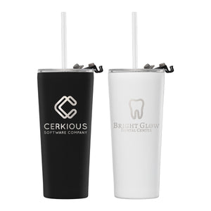 Excalibur 22oz Tumbler with Straw - Personalized